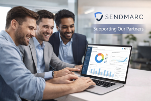 MSP partners reviewing Sendmarc DMARC dashboard
