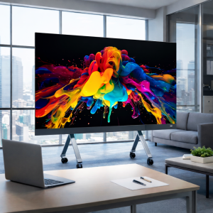 COB LED display showing image uniformity