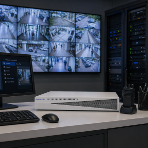 Avigilon HD Video Appliance in security control room environment
