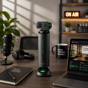 Insta360 WaveLink used in streaming and content creation setup