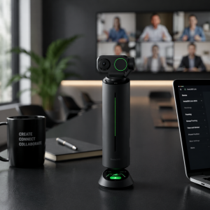 Insta360 WaveLink in professional meeting setup for AV solutions