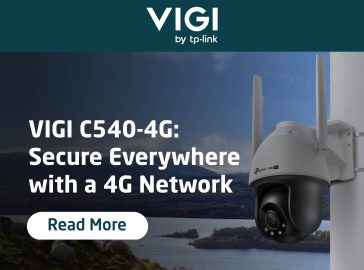 VIGI C540-4G 4G outdoor security camera for remote monitoring and wireless surveillance.