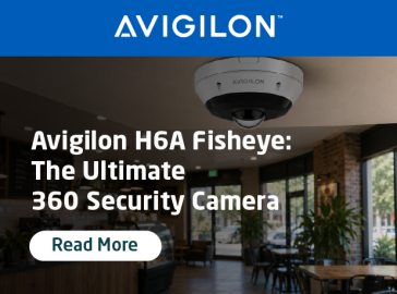 Avigilon H6A Fisheye Camera: Smart 360 Degree Security