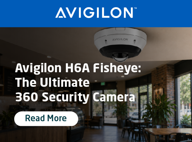 Avigilon H6A Fisheye Camera: Smart 360 Degree Security