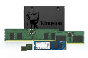 Kingston Data Center NVMe and SATA enterprise SSDs.]